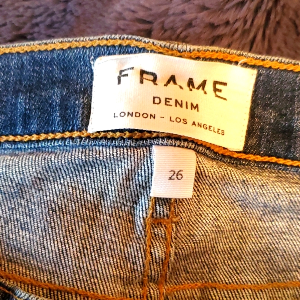 Frame size 26 straight leg jean